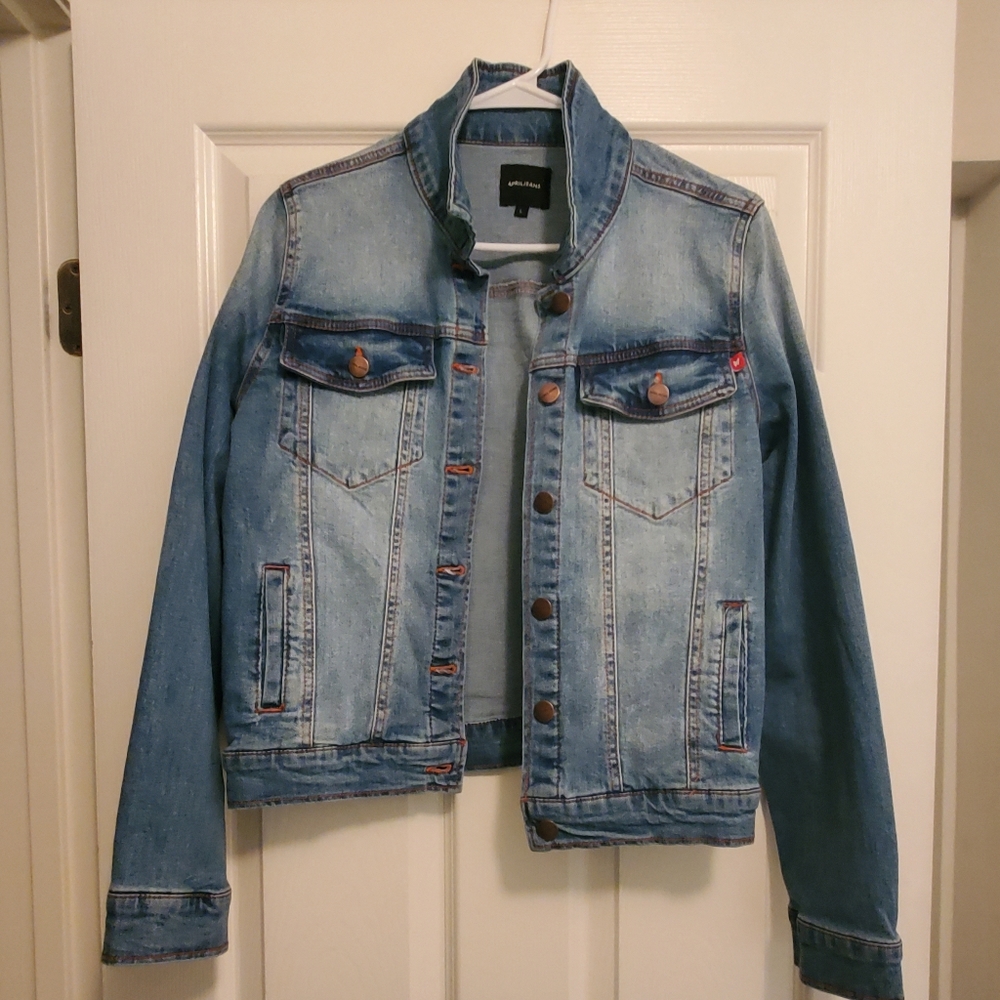 Denim Jacket- size Large. Brand new w/ tags